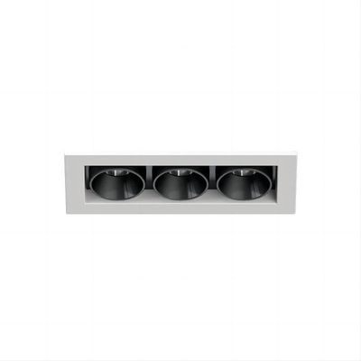 6w Indoor  Modern Recessed Spotlights , Aluminum Square Cob Light